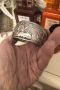 Уникална ,рядка сребърна гривна ковано сребро Египет , снимка 5