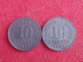 10 пфенига 1917,1920 г. Германия., снимка 1