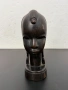 Африканска дърворезба - бюст на жена от абанос. №7965, снимка 6