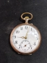 Швейцарски СРЕБЪРЕН джобен часовник 1901г. с позлата - 10 РУБИНА - ПРОМОЦИЯ, снимка 15