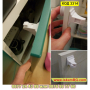 Магнитни предпазители за шкафове и чекмеджета - комплект 4бр. с 1бр. ключ - КОД 3314, снимка 6