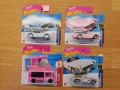 Hot Wheels Barbie + HW Screen Time – 4 бр., снимка 1