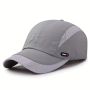 Нова шапка с козирка в сив цвят, снимка 1 - Шапки - 45840513