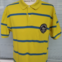 Тommy Hilfiger California Athletic Department - мъжка  раирана тениска  размеr XL , снимка 3 - Тениски - 45053766