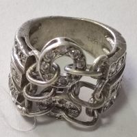 Дамски Сребърен пръстен 8.78грама, снимка 5 - Пръстени - 45407476