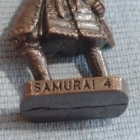 Метална фигура играчка KINDER SURPRISE SAMURAI 4 рядка за КОЛЕКЦИОНЕРИ 22982, снимка 5 - Колекции - 45446908