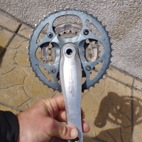 Курбел за велосипед колело Shimano deore xt , снимка 4 - Части за велосипеди - 45018965