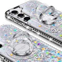 Калъф Silverback за Samsung Galaxy S23, калъф Moving Течен холографски калъф с блясък, снимка 4 - Калъфи, кейсове - 45966426