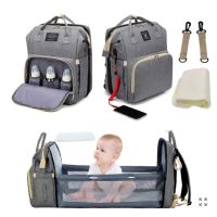 чанта раница за бебешка количка 2 в 1, снимка 1 - За бебешки колички - 45279699