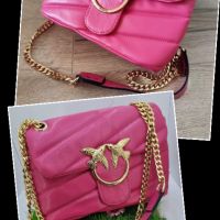 Розова чанта Pinko-VL680m, снимка 1 - Чанти - 45742528