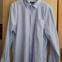 Мъжка риза 100% памук като нова, снимка 1 - Ризи - 45700960