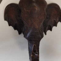 Сувенир дървен слон, снимка 1 - Антикварни и старинни предмети - 45522255