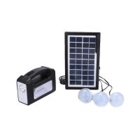 GDlite 3 Мултифункционален преносим соларен комплект с фенер, LED лампи и USB изход за зареждане на , снимка 6 - Соларни лампи - 45637670