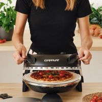 Печка Фурна за пица с каменна плоча G3 Ferrari 400 градуса , 32см, снимка 2 - Печки, фурни - 45427652