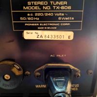Винтидж стерео тунер PIONEER model TX-606
, снимка 6 - Ресийвъри, усилватели, смесителни пултове - 45516010