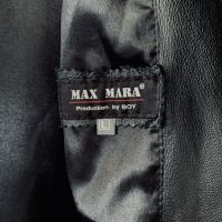 Luxury тренчкот  MAX MARA оригинал,агнешка кожа, снимка 8 - Палта, манта - 36412448