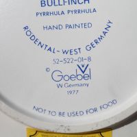 Немска рисувана чиния ''Goеbel'', снимка 12 - Антикварни и старинни предмети - 45480159