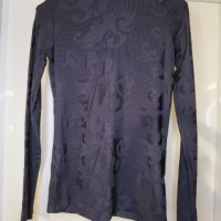 Черно релефно поло Corso Italia, снимка 15 - Блузи с дълъг ръкав и пуловери - 44956083