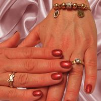 Стилен дамски пръстен от неръждаема стомана с пеперуда Anabell, снимка 2 - Пръстени - 45754146