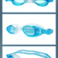 Комплект детски очила за гмуркане с тапи за уши и калъв за съхранение, снимка 2 - Слънчеви и диоптрични очила - 45357126