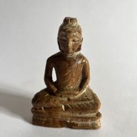 Дървена статуетка Буда, снимка 2 - Статуетки - 45636909