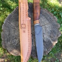 Продавам нож изработен от лагерна черупка , снимка 4 - Ножове - 45265431