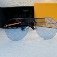 -15 % разпродажба Fendi мъжки слънчеви очила маска брандирани стъкла, снимка 2 - Слънчеви и диоптрични очила - 45241617