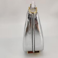 Дамска чанта Fendi silver nano fendigraphy репликариплика, снимка 6 - Чанти - 44959695