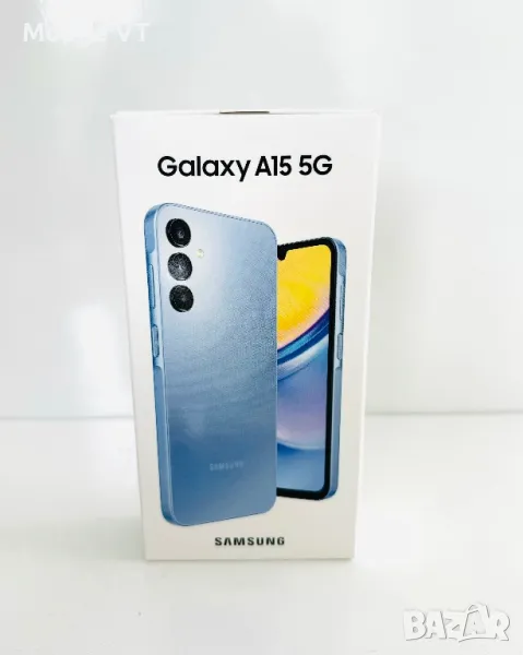 НОВ! Samsung Galaxy A15 5G 128GB Blue 2г.Гаранция!, снимка 1