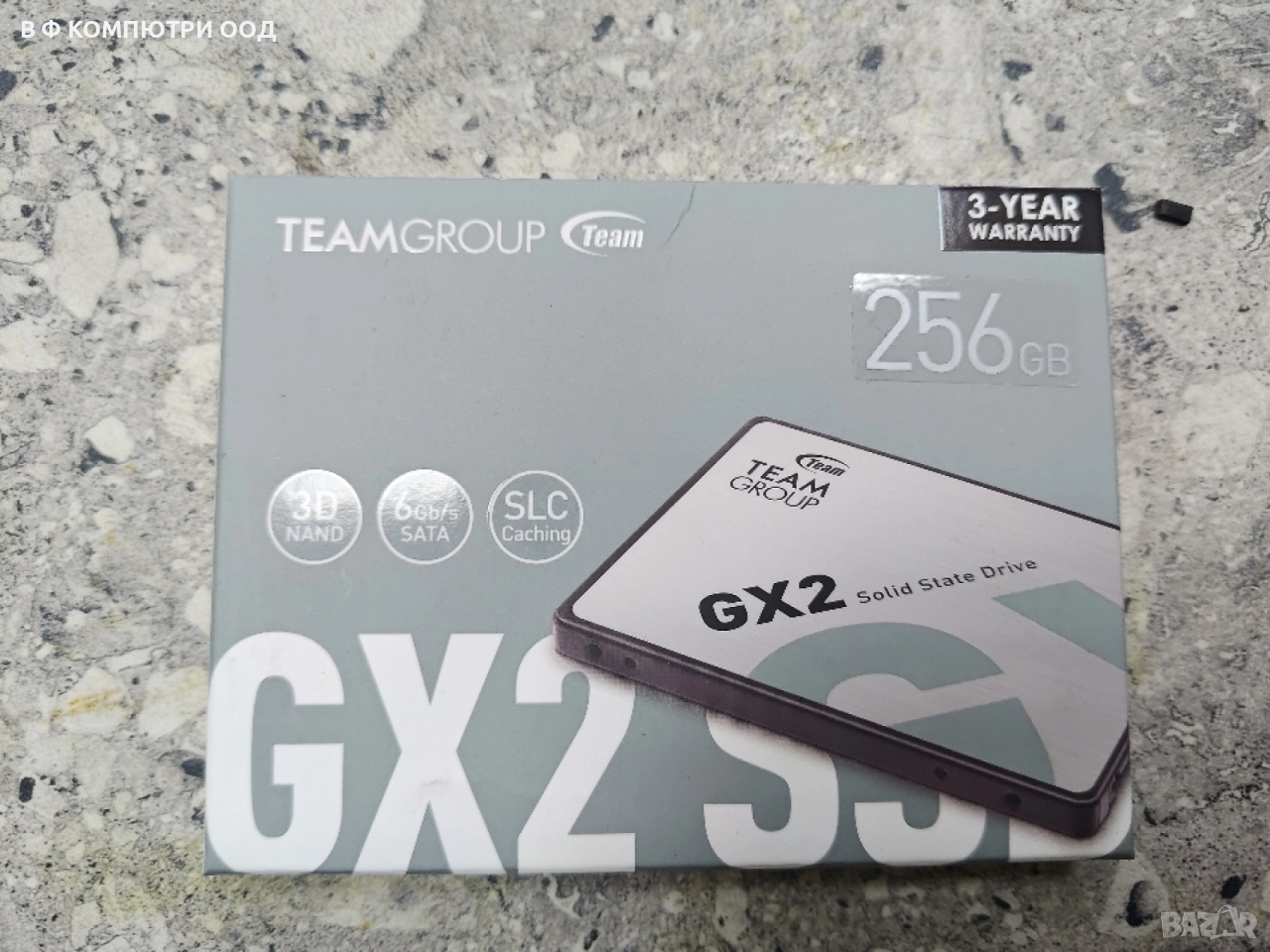 SSD TeamGroup GX2 256GB, снимка 1