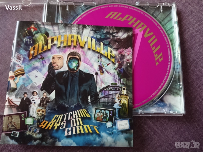 DM depeche mode Dave Gahan erasure Alphaville The Cure CD maxi VHS, снимка 1