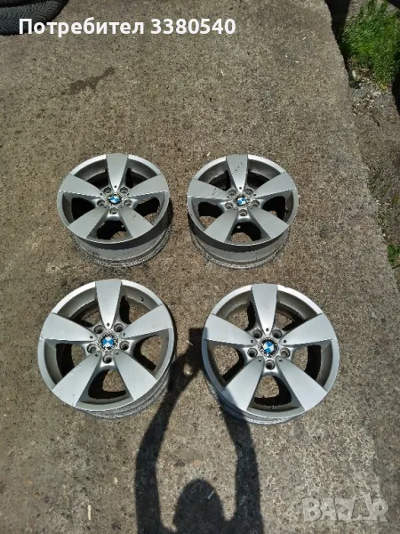 Алуминиеви джанти 17 цола за БМВ Е 60 , снимка 1