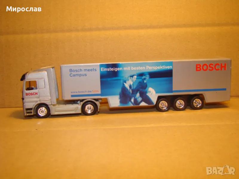 GRELL H0 1/87 MERCEDES ACTROS КАМИОН TIR МОДЕЛ КОЛИЧКА, снимка 1