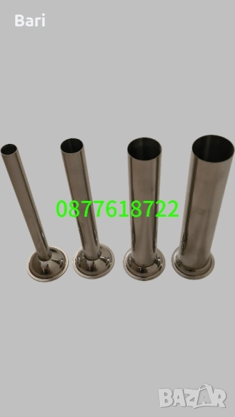 Фунии комплект за пълначки от неръждавейка, снимка 1