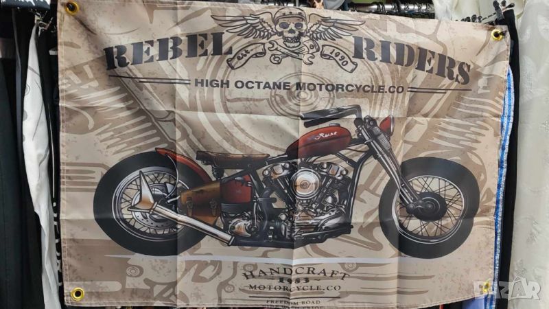 Rebel Riders USA Flag, снимка 1