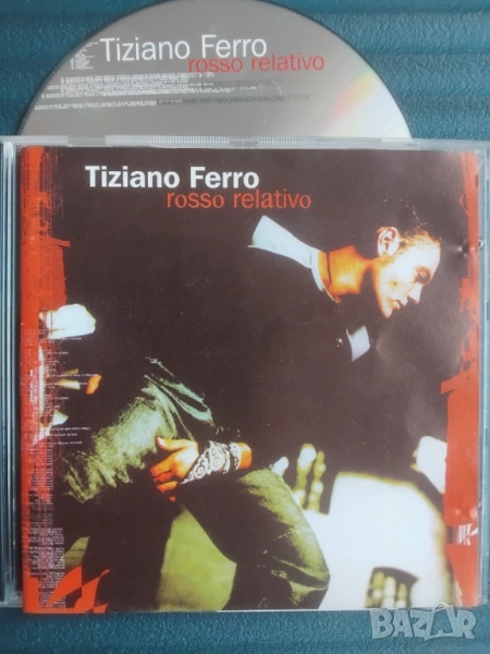 Tiziano Ferro – Rosso Relativo - матричен диск музика, снимка 1