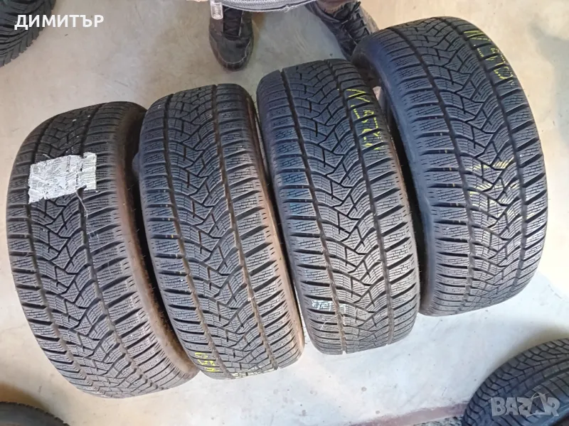 4 бр.зимни гуми Dunlop 205 55 16  dot 4619 цената е за брой!, снимка 1