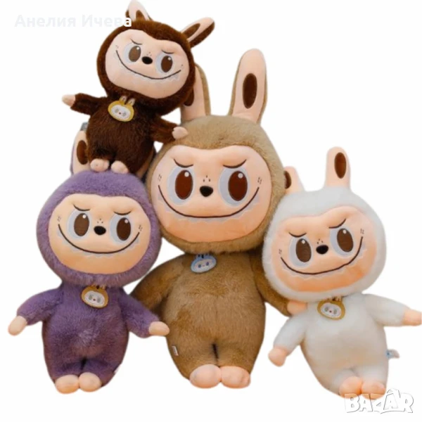 Labubu-плюшена играчка 60 см, снимка 1