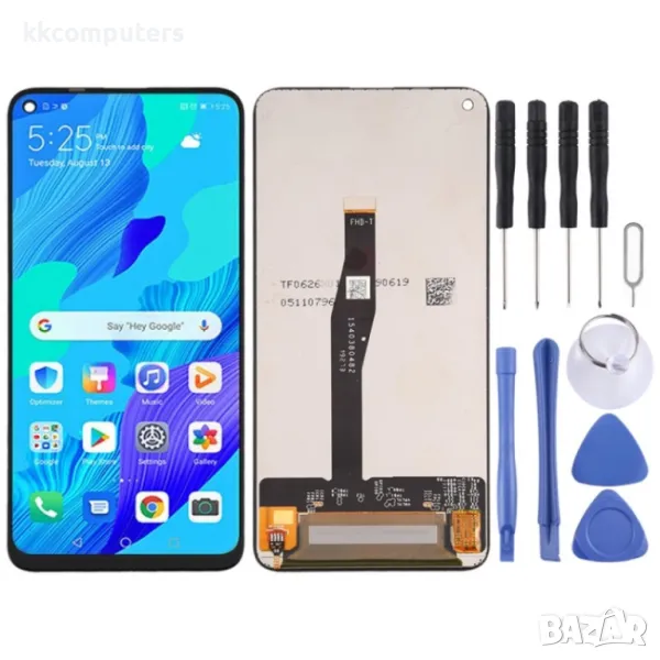 LCD Дисплей и Тъч Скрийн за Huawei Nova 5T / YAL-L21 / TAL-L61 / YAL-L71 / YAL-L61D, снимка 1