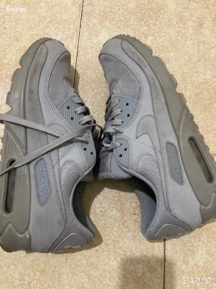 Nike Air Max 90 Wolf Grey,46",100% оригинални, снимка 1