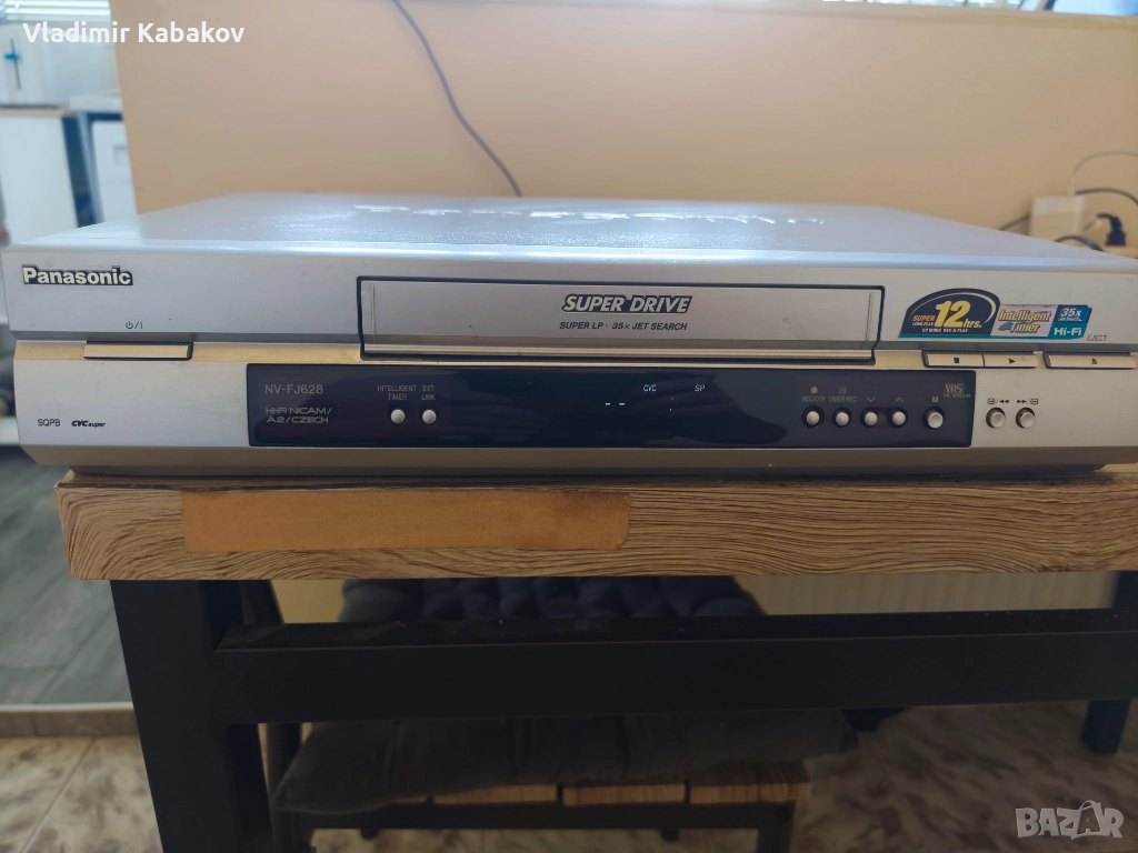 Продавам видео плеър Panasonic NV-FJ628EE-S, снимка 1