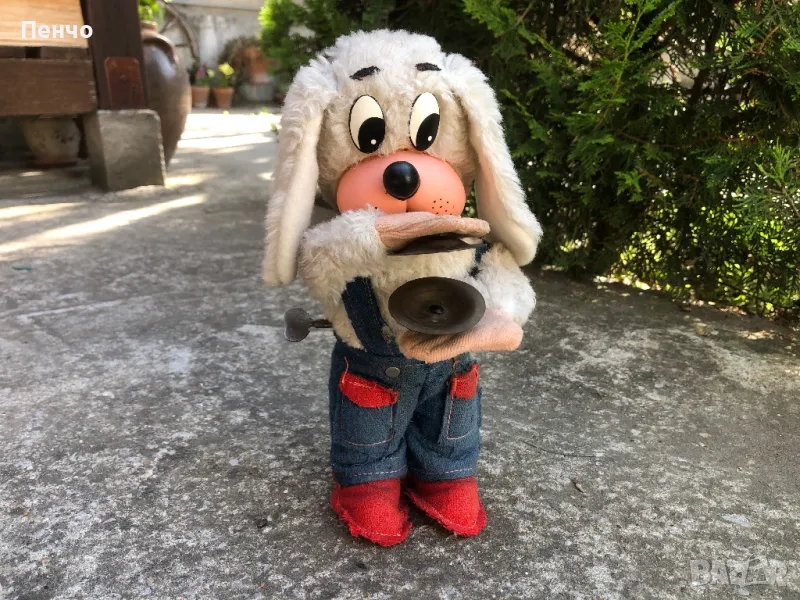 стара механична играчка с ключе - СССР, снимка 1