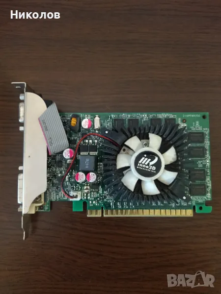 Продавам видео карта Nvidia GT220 1GB, снимка 1