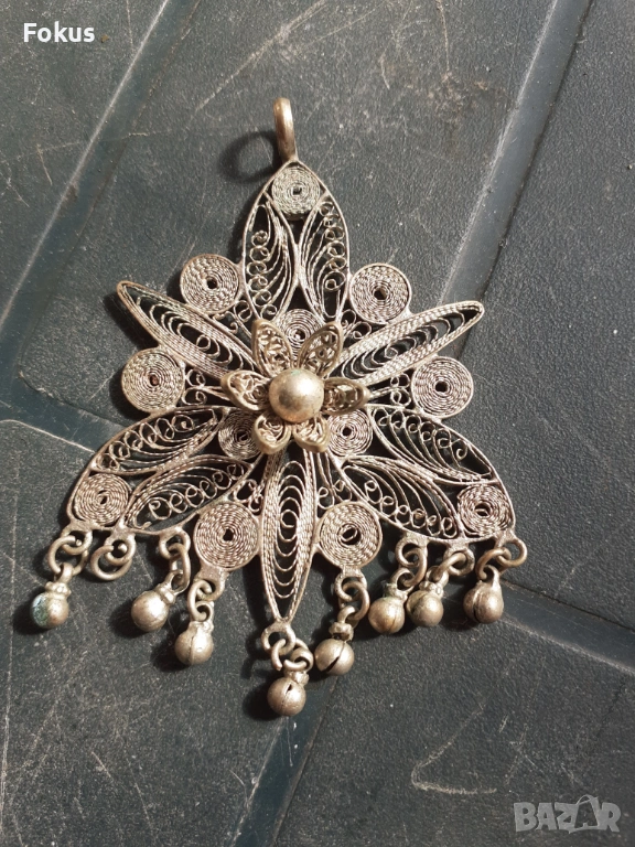 Красив накит висулка филигран, снимка 1
