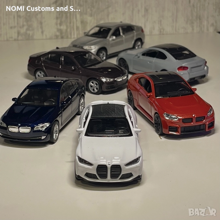 BMW G82/G87/F10/F30/E71 пакет умалени модели, снимка 1