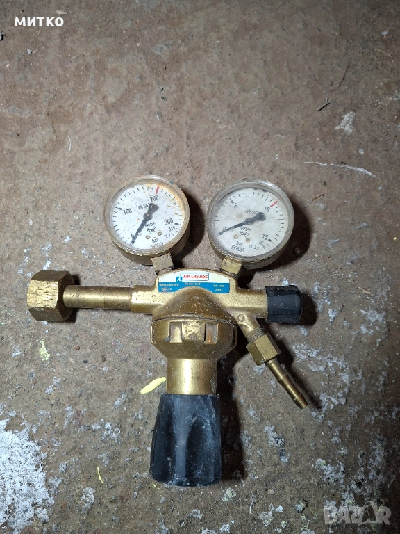 Профи редуцил вентил с манометри, снимка 1