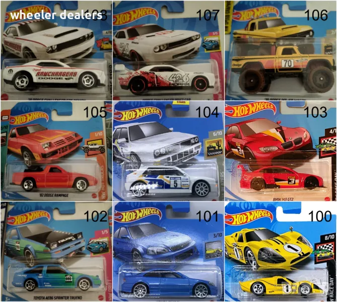 Метални колички Hot Wheels Хот Уиилс в мащаб 1:64 От различни години 2, снимка 1