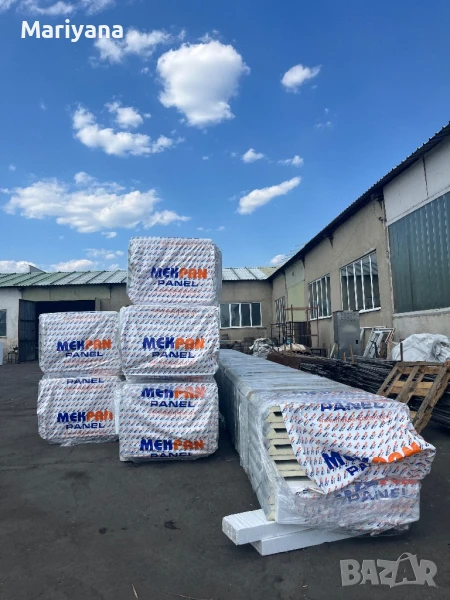 Покривен сандвич панел с 3 гофри, снимка 1