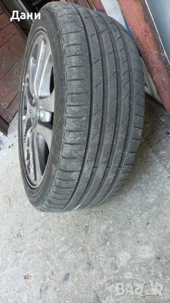 Летни гуми с джанти 5 * 120, снимка 1