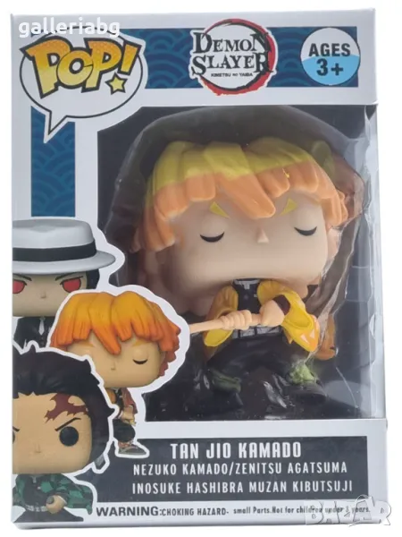 Фигура POP аниме Demon Slayer – Zenitsu Agatsuma - Манга, снимка 1